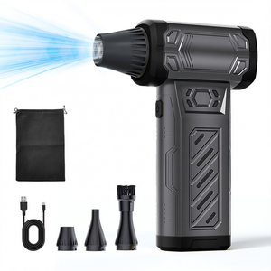 Souffleur d'air sans fil portatif pour le nettoyage des appareils électroniques, des claviers et des PC, moteur sans balais, souffleur d'air rechargeable sans fil - Product Image 1