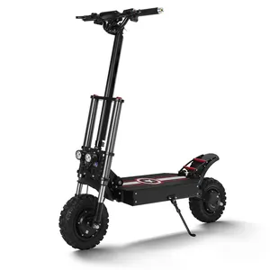 Kam — trottinette électrique de 60V, pneus larges de 11 pouces, double moteur 5000w, pour conduire, France