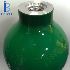 Kleine Draagbare 0.75L Vloeibare Co2 Gas Tank Medische Aluminium Zuurstof Cilinder - Product Image 5