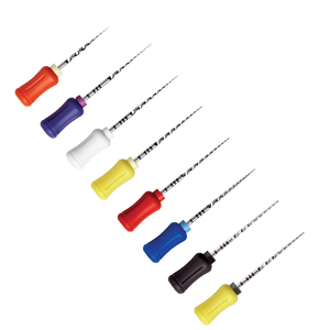 Fraises à canaux radiculaires pour usage manuel en dentisterie, en acier inoxydable - Product Image 5