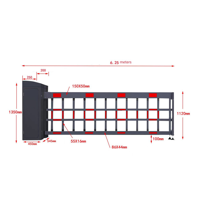 200W Motorized Lift System with 95KG Chassis IP44 Protection 7m Max Pole Length Remote Control Security & Protection