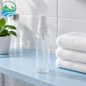 Flacone spray domestico da 50ml 60ml in PET, bottiglia per olio in plastica con nebulizzatore fine, collo 20-410, per cosmetici e medicinali liquidi - Product Image 1