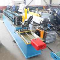Machine de profilage à grande vitesse pour montants et rails – Profiloir pour montants de cloisons sèches avec système de poinçonnage automatique