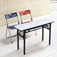 Hotel de gama alta Restaurante Escuela Villa Cocina y mesa plegable para banquetes rectangulares al aire libre