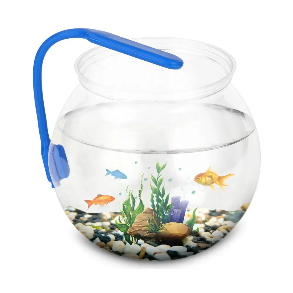 Hot sale aquarium round wall deco fish bowls water tank betta fish tanks wholesale plastic fish tank/plastic