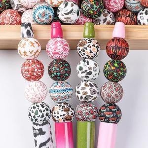 Gran Venta de cuentas de silicona brillante líquida de 15mm, cuentas sueltas de silicona redondas de varios colores para bolígrafos Diy, joyería, llavero, collares - Product Image 3