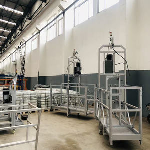 Plate-forme suspendue ZLP 630 revêtue de zinc pour travaux de peinture et de <span class=keywords><strong>nettoyage</strong></span> de réparation de façade de bâtiment de grande hauteur - Product Image 3