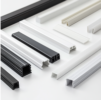 Profilé d'extrusion PVC durable de marque Kebao, modèle S5, bande de couverture en plastique à rainure en T, 6 mm, 8 mm, 10 mm, style personnalisé, vente en gros