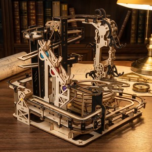 <span class=keywords><strong>Puzzle</strong></span> en bois <span class=keywords><strong>3D</strong></span> sur mesure Orbit Glide Rolling Ball Maze, <span class=keywords><strong>puzzle</strong></span> de haute qualité pour l'éducation avancée - Product Image 2