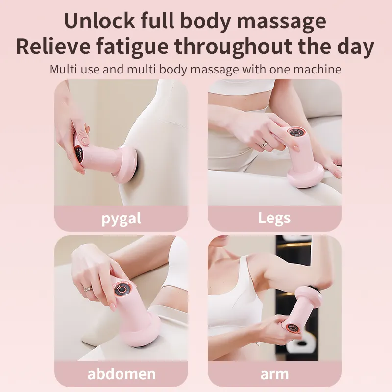 High Quality Professional Grade Mini Wireless Whole Body Abdominal Massager Kneading and Fat Pushing