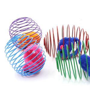 Jouet interactif pour <span class=keywords><strong>chat</strong></span> <span class=keywords><strong>en</strong></span> gros avec souris <span class=keywords><strong>en</strong></span> peluche, jouet de <span class=keywords><strong>chat</strong></span> durable <span class=keywords><strong>en</strong></span> métal <span class=keywords><strong>en</strong></span> forme de cage, jouet amusant pour <span class=keywords><strong>chat</strong></span> à chasser - Product Image 3