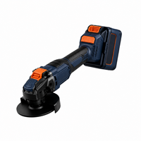 Meuleuse d'angle professionnelle sans fil, sans balais, haute performance, alimentée par batterie lithium-ion, haute vitesse 9500 tr/min, outil de meulage WII-92100