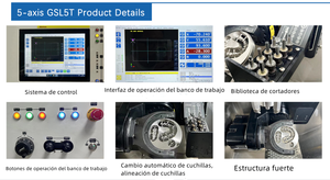 Yucera GSL-5T Fresadora Dental CNC de 5 Ejes, Sistema Abierto 98, para Laboratorio Dental, Funcionamiento en Seco/Húmedo - Product Image 3
