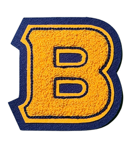 Patchs en chenille personnalisés à thermocoller, lettres alphabétiques et grecques, appliques pour serviettes, lettres A-Z, patchs en chenille pour sororités - Product Image 3