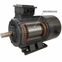 Enneng 10kva 220v 5mw générateur de vent couple à aimant permanent Dynamo système lié à la grille d'eau