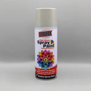 Aeropak 400Ml OEM Bán Buôn Graffiti Khô Nhanh Độ Bóng Cao Đa-Mục Đích Màu Acrylic Aerosol Phun Sơn