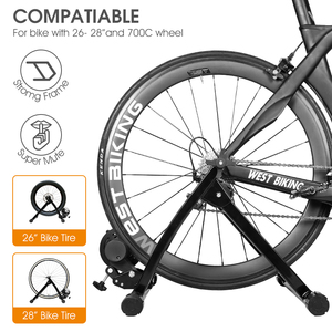 WEST BIKING-<span class=keywords><strong>Rodillo</strong></span> de entrenamiento de ciclismo para interior, soporte de entrenamiento inteligente para <span class=keywords><strong>casa</strong></span>, venta al por mayor - Product Image 5