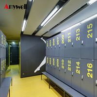 Système de verrouillage d'armoire Serrures électriques à empreintes digitales numériques de sécurité pour armoire de rangement en métal Serrure de casier intelligente