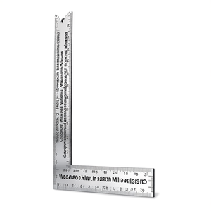 Juego de reglas rectificadas para medir y nivelar con precisión en trabajos de carpintería y metalistería - Product Image 2