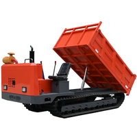 Grue autoportante pivotante sur chenilles diesel chinoise de 6 tonnes, 5000 kg, 350 kg, 5, 3t, 3 tonnes, chargeuse de tracteur de construction, Minero Petroleo Dumper