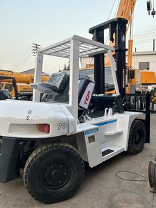 Internal Combustion Forklift <b>Used</b> Original TCM FD70 7 Ton Capacity From Japan Diesel Brand Cheap in Sale - Product Image 4
