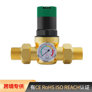 Vannes Réductrices de Pression Ajustables en Laiton Exclusives Transfrontalières, Vannes Pré-Filtres d'Eau du Robinet Anti-Fuite - Product Image 5