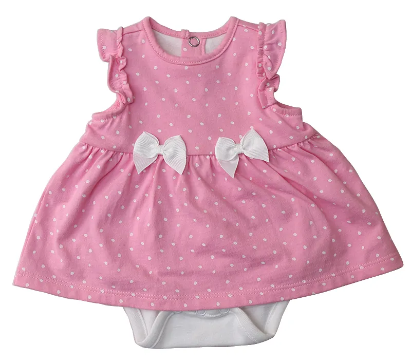 factory direct sales baby girls cotton short sleeve sweet dress new born baby girl dresses new design baby girls dresses