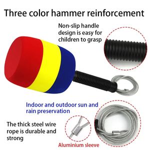 Direct Usine Kit DIY d'arcade à monnayeur pour enfants, Jeu de frappe Hamster/Cafard, Version anglaise, 2 joueurs, Accessoires, Marteau jouet - Product Image 6