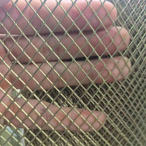 Hard Wearing <strong>Expanded</strong> <strong>Metal</strong> <strong>Mesh</strong> Panel Construction Site Perimeter Durable Rust Resistant Residential Yard Ranch Pasture Fence - Product Image 1
