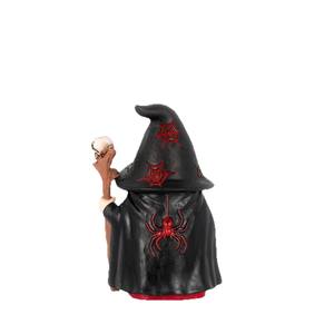 Figurine artisanale écologique de lutin féerique religieux d'Halloween avec bâton squelette, décorations et cadeaux pour la maison - Product Image 5