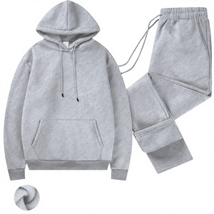Conjunto Deportivo Unisex GURUNA-Z-INDUSTRY de Algodón Negro, Sudadera con Capucha y Pantalones con Cordón, Estilo Casual para Otoño, Largo Completo - Product Image 3