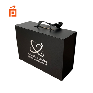 15 años de experiencia en fábrica, <span class=keywords><strong>caja</strong></span> de embalaje de papel de <span class=keywords><strong>regalo</strong></span> de joyería con logotipo personalizado de lujo con tapa de cierre magnético, esponja EVA forrada de satén - Product Image 2