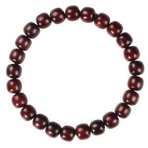 Cuentas de Madera de Sándalo Zambiano en Forma de Barril de 7x8mm, Pulidas a Mano, Naturales, Unisex, Joyería Coleccionable para Uso Diario - Product Image 5