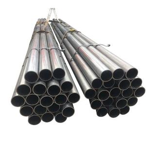 ท่อเหล็กคาร์บอน ASTM A106 รีดร้อน A106 Gr.B A53 Gr.B สีดำ ขนาด 33.4 มม. Sch120 สำหรับงานก่อสร้างสะพาน - Product Image 1