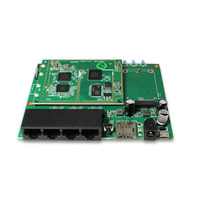 Servicio de Ensamblaje de Circuitos Impresos PCBA Personalizado, SMT DIP, Módulo WiFi 6, 16MB+256MB RAM/Flash, 1800Mbps Wi-Fi para Dispositivos Integrados