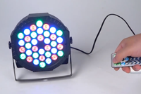 Usine En Gros Contrôleur DMX Compatible RVB Par Lumières 36 LED Lumières de Scène avec Télécommande pour Vacances DJ Intérieur