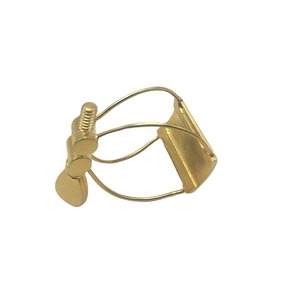 Ligature de saxophone en métal de haute qualité, pince de bec de clarinette en métal durable pour saxophone alto, soprano, <span class=keywords><strong>t</strong></span>énor - Product Image 2