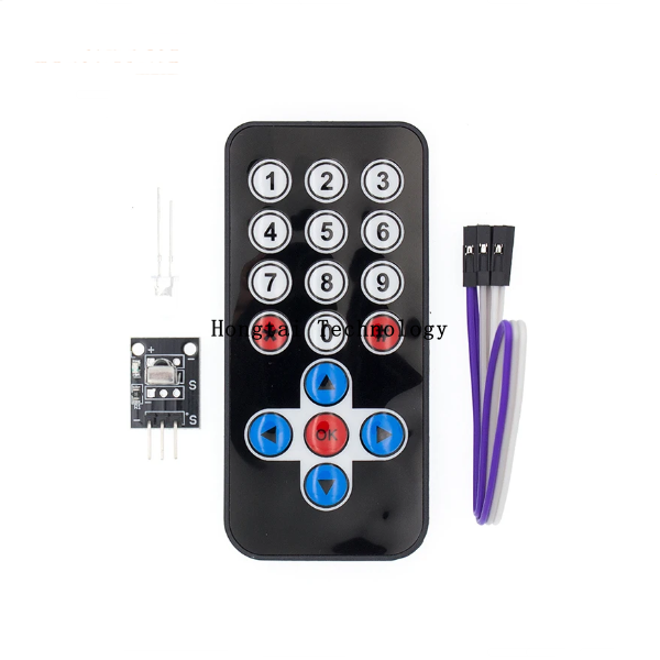 HX1838 Infrared Wireless Kit Remote Control Robot Remote Control Module Receiver Board