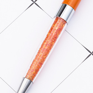 I produttori all'ingrosso ruotano la penna a sfera in metallo con diamante rotto in cristallo con Logo personalizzato pubblicitario per il regalo dell'ufficio - Product Image 4