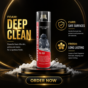 Detergente Schiumogeno Multiuso Spray per Pulizia Profonda di Interni Auto, Casa, Pelle, Tappeti e <span class=keywords><strong>Tappezzeria</strong></span> - Product Image 1