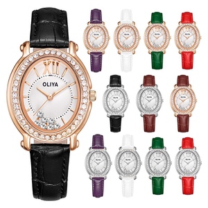 <span class=keywords><strong>Montre</strong></span> Oliya Moving Diamonds, montres <span class=keywords><strong>de</strong></span> Guangzhou, montres à quartz, cristal, prix <span class=keywords><strong>de</strong></span> gros bas - Product Image 2