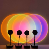 Lumières de Noël 16 couleurs changeantes projecteur Led lumières coucher de soleil lampe Projection lumière de vacances de Noël