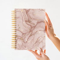 Cahier B5 spirale en gros personnalisé avec camarade de classe rose B5 cahiers en vrac Journal épais cahier pas cher