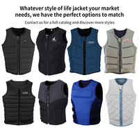 Gilet de sauvetage wakeboard en néoprène personnalisé pour femmes motomarine mousse EPE adultes PVC Chalecos Salvavidas