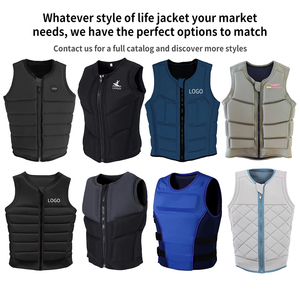 Gilet de sauvetage wakeboard en néoprène personnalisé pour femmes motomarine mousse EPE adultes PVC Chalecos Salvavidas - Product Image 4