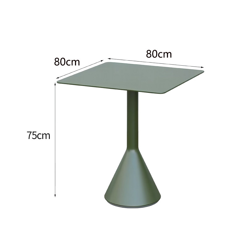 Mesa cuadrada-808075cm