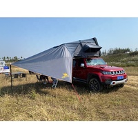 4 saisons Outdoor Adventure Kings Camper Accessoires Tissu Oxford Tente de toit de voiture Auvent pour le camping