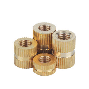 Échantillon gratuit DIN 16903 : Inserts de moulage ronds en laiton, écrous de couplage en laiton - Product Image 3