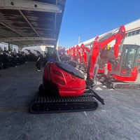 Mini-chargeuse sur chenilles d'occasion Rongyixin, benne de 500 kg, dimensions 1050x730x730 mm, pompe hydraulique Eaton, moteur monocylindre, garantie 2 ans