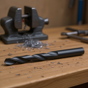 Broca Helicoidal HSS de 12 mm, 151 mm de Longitud, Serie Corta, Recubrimiento Negro - Product Image 3